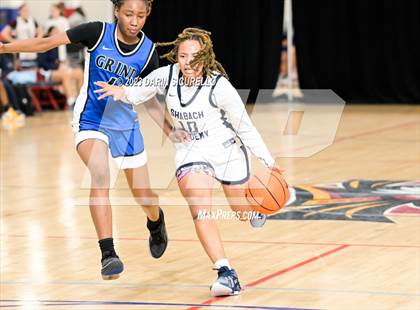 Thumbnail 2 in Shabach Christian Academy vs. Grind Prep (Nike Tournament of Champions) photogallery.