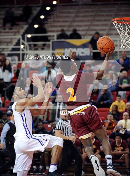 Thumbnail 1 in Bishop Loughlin vs. Cardinal Hayes (CHSAA Intersectional Semifinal Playoff) photogallery.