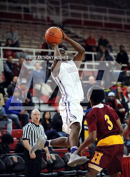 Thumbnail 1 in Bishop Loughlin vs. Cardinal Hayes (CHSAA Intersectional Semifinal Playoff) photogallery.