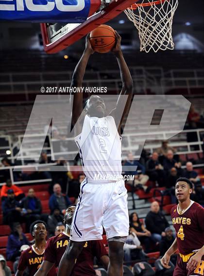 Thumbnail 3 in Bishop Loughlin vs. Cardinal Hayes (CHSAA Intersectional Semifinal Playoff) photogallery.