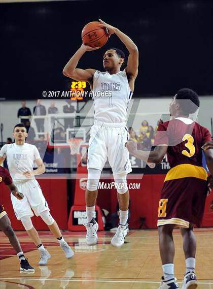 Thumbnail 1 in Bishop Loughlin vs. Cardinal Hayes (CHSAA Intersectional Semifinal Playoff) photogallery.