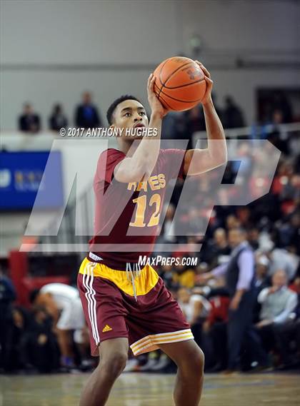 Thumbnail 3 in Bishop Loughlin vs. Cardinal Hayes (CHSAA Intersectional Semifinal Playoff) photogallery.