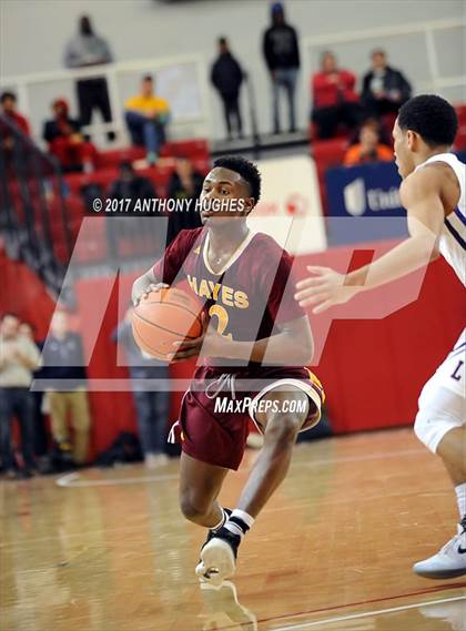 Thumbnail 3 in Bishop Loughlin vs. Cardinal Hayes (CHSAA Intersectional Semifinal Playoff) photogallery.