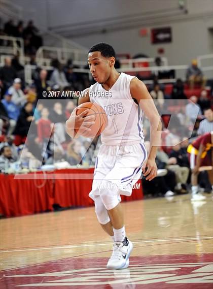 Thumbnail 3 in Bishop Loughlin vs. Cardinal Hayes (CHSAA Intersectional Semifinal Playoff) photogallery.