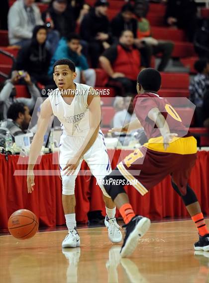 Thumbnail 3 in Bishop Loughlin vs. Cardinal Hayes (CHSAA Intersectional Semifinal Playoff) photogallery.