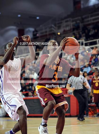 Thumbnail 3 in Bishop Loughlin vs. Cardinal Hayes (CHSAA Intersectional Semifinal Playoff) photogallery.