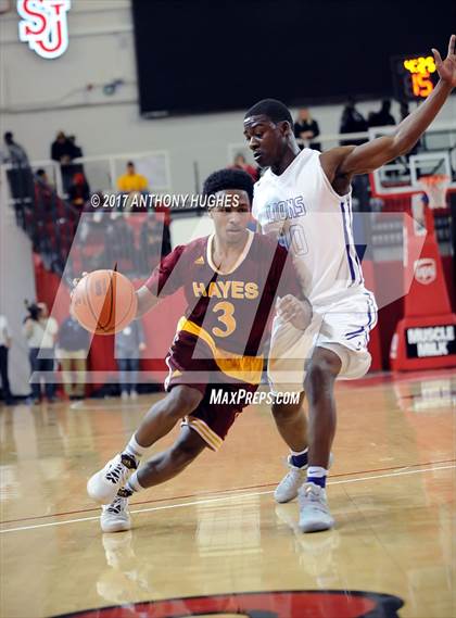 Thumbnail 2 in Bishop Loughlin vs. Cardinal Hayes (CHSAA Intersectional Semifinal Playoff) photogallery.