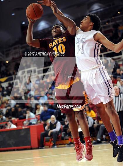 Thumbnail 1 in Bishop Loughlin vs. Cardinal Hayes (CHSAA Intersectional Semifinal Playoff) photogallery.