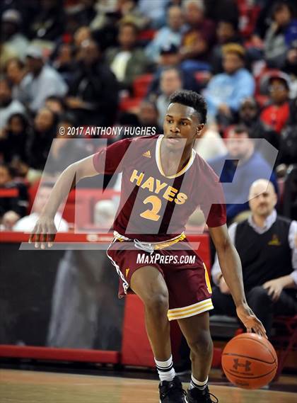Thumbnail 3 in Bishop Loughlin vs. Cardinal Hayes (CHSAA Intersectional Semifinal Playoff) photogallery.