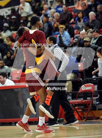 Thumbnail 2 in Bishop Loughlin vs. Cardinal Hayes (CHSAA Intersectional Semifinal Playoff) photogallery.