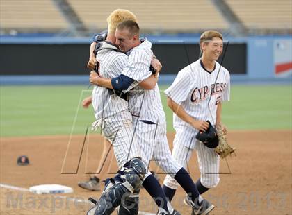 Thumbnail 1 in Temecula Valley vs. Cypress (CIF-SS D2 Final) photogallery.