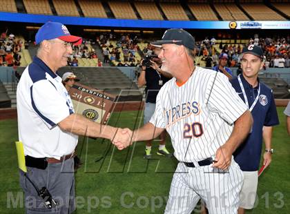 Thumbnail 1 in Temecula Valley vs. Cypress (CIF-SS D2 Final) photogallery.