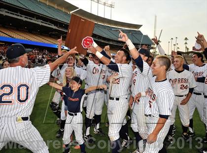 Thumbnail 2 in Temecula Valley vs. Cypress (CIF-SS D2 Final) photogallery.