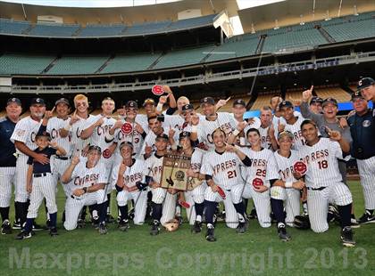 Thumbnail 3 in Temecula Valley vs. Cypress (CIF-SS D2 Final) photogallery.