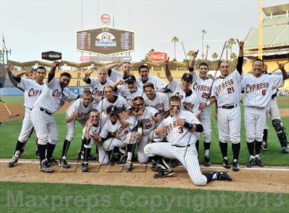 Thumbnail 2 in Temecula Valley vs. Cypress (CIF-SS D2 Final) photogallery.