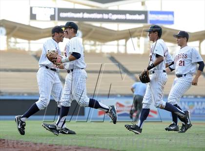 Thumbnail 1 in Temecula Valley vs. Cypress (CIF-SS D2 Final) photogallery.