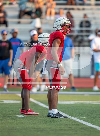 Thumbnail 2 in Henry County vs Bartlett (Scrimmage) photogallery.