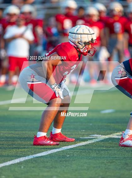 Thumbnail 1 in Henry County vs Bartlett (Scrimmage) photogallery.