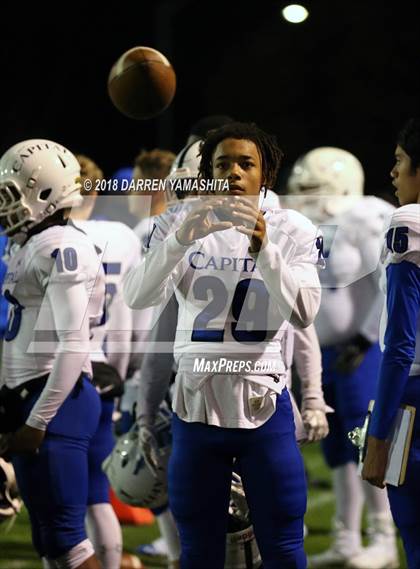 Thumbnail 1 in Capital Christian @ Wilcox (CIF D3-A NorCal Final) photogallery.