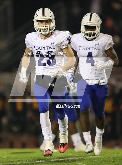 Thumbnail 3 in Capital Christian @ Wilcox (CIF D3-A NorCal Final) photogallery.
