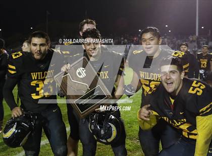 Thumbnail 1 in Capital Christian @ Wilcox (CIF D3-A NorCal Final) photogallery.