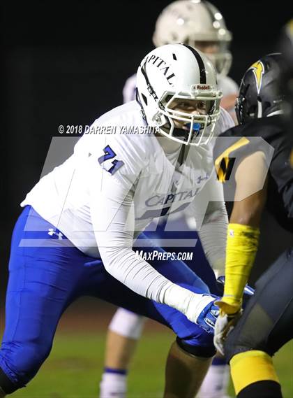 Thumbnail 2 in Capital Christian @ Wilcox (CIF D3-A NorCal Final) photogallery.