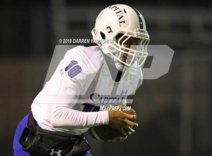 Thumbnail 1 in Capital Christian @ Wilcox (CIF D3-A NorCal Final) photogallery.