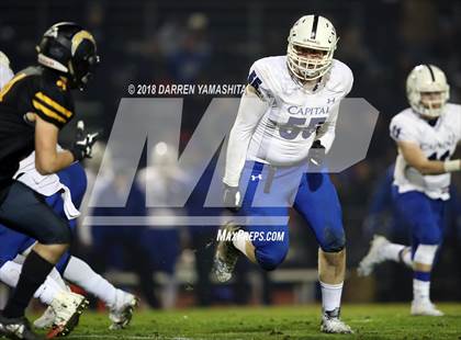 Thumbnail 2 in Capital Christian @ Wilcox (CIF D3-A NorCal Final) photogallery.