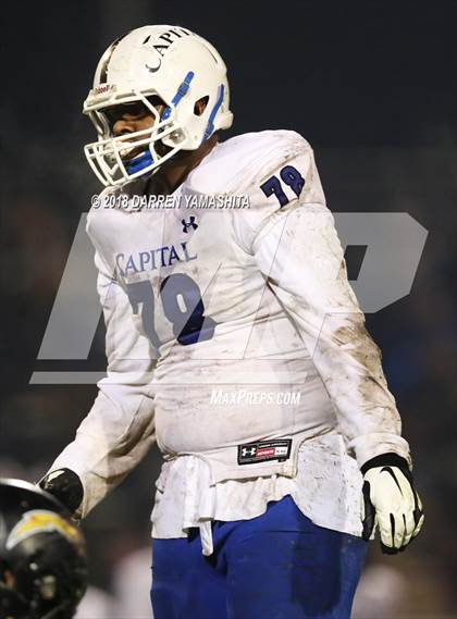 Thumbnail 2 in Capital Christian @ Wilcox (CIF D3-A NorCal Final) photogallery.