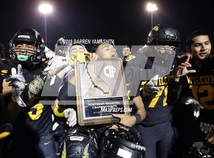 Thumbnail 1 in Capital Christian @ Wilcox (CIF D3-A NorCal Final) photogallery.
