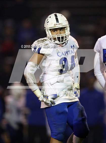 Thumbnail 1 in Capital Christian @ Wilcox (CIF D3-A NorCal Final) photogallery.