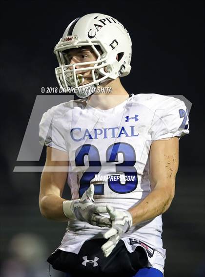 Thumbnail 1 in Capital Christian @ Wilcox (CIF D3-A NorCal Final) photogallery.