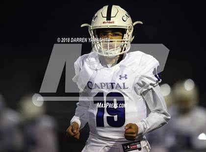 Thumbnail 3 in Capital Christian @ Wilcox (CIF D3-A NorCal Final) photogallery.