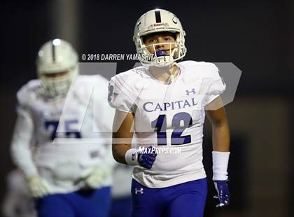 Thumbnail 1 in Capital Christian @ Wilcox (CIF D3-A NorCal Final) photogallery.