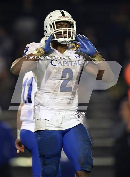 Thumbnail 2 in Capital Christian @ Wilcox (CIF D3-A NorCal Final) photogallery.