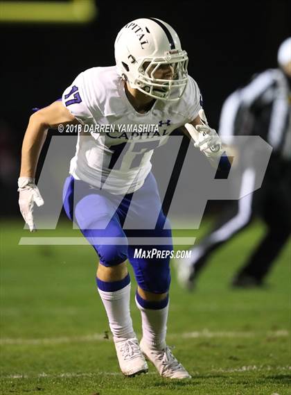 Thumbnail 1 in Capital Christian @ Wilcox (CIF D3-A NorCal Final) photogallery.