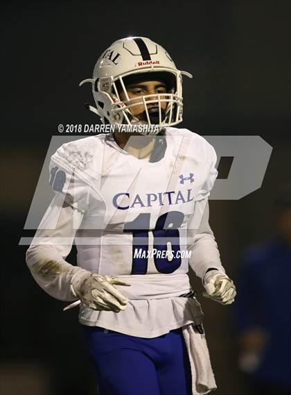 Thumbnail 1 in Capital Christian @ Wilcox (CIF D3-A NorCal Final) photogallery.
