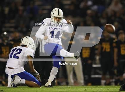 Thumbnail 3 in Capital Christian @ Wilcox (CIF D3-A NorCal Final) photogallery.