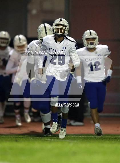 Thumbnail 3 in Capital Christian @ Wilcox (CIF D3-A NorCal Final) photogallery.