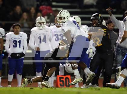 Thumbnail 3 in Capital Christian @ Wilcox (CIF D3-A NorCal Final) photogallery.