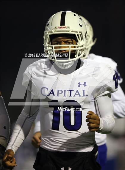Thumbnail 2 in Capital Christian @ Wilcox (CIF D3-A NorCal Final) photogallery.