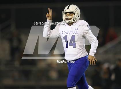 Thumbnail 2 in Capital Christian @ Wilcox (CIF D3-A NorCal Final) photogallery.
