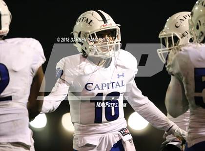 Thumbnail 2 in Capital Christian @ Wilcox (CIF D3-A NorCal Final) photogallery.