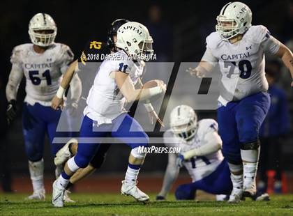 Thumbnail 2 in Capital Christian @ Wilcox (CIF D3-A NorCal Final) photogallery.