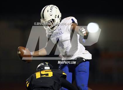 Thumbnail 2 in Capital Christian @ Wilcox (CIF D3-A NorCal Final) photogallery.