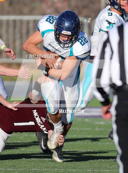 Thumbnail 2 in Morgan vs. Juan Diego Catholic (UHSAA 3A Final) photogallery.
