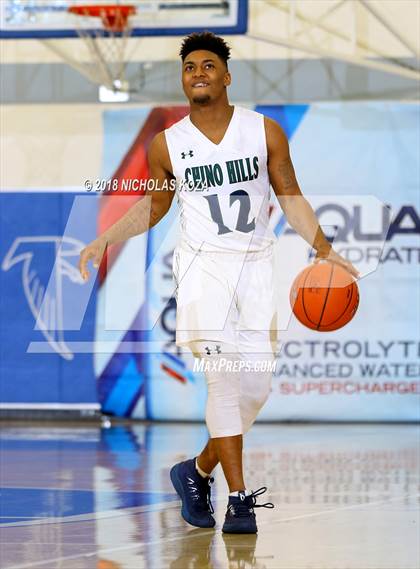 Thumbnail 2 in Santa Monica vs. Chino Hills (Rolling Hills Prep State Preview Classic) photogallery.