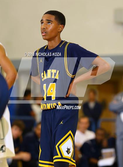 Thumbnail 2 in Santa Monica vs. Chino Hills (Rolling Hills Prep State Preview Classic) photogallery.