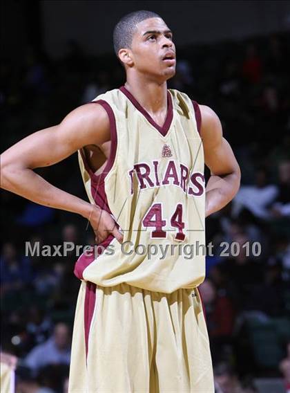 Thumbnail 2 in Oak Ridge Military Academy vs. St. Anthony (PrimeTime Shootout) photogallery.