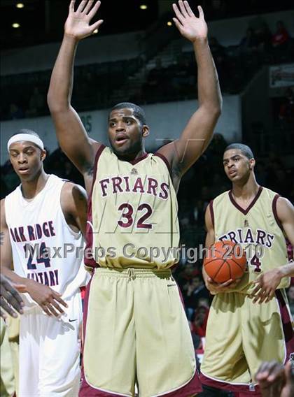 Thumbnail 3 in Oak Ridge Military Academy vs. St. Anthony (PrimeTime Shootout) photogallery.